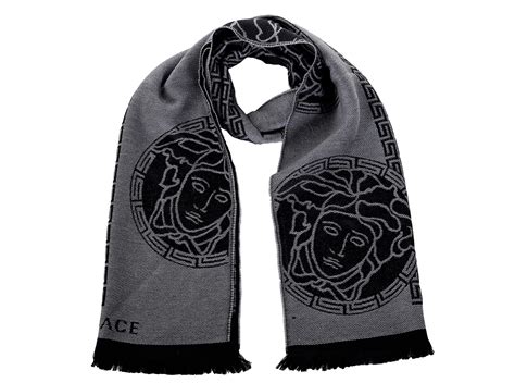 versace wool scarf